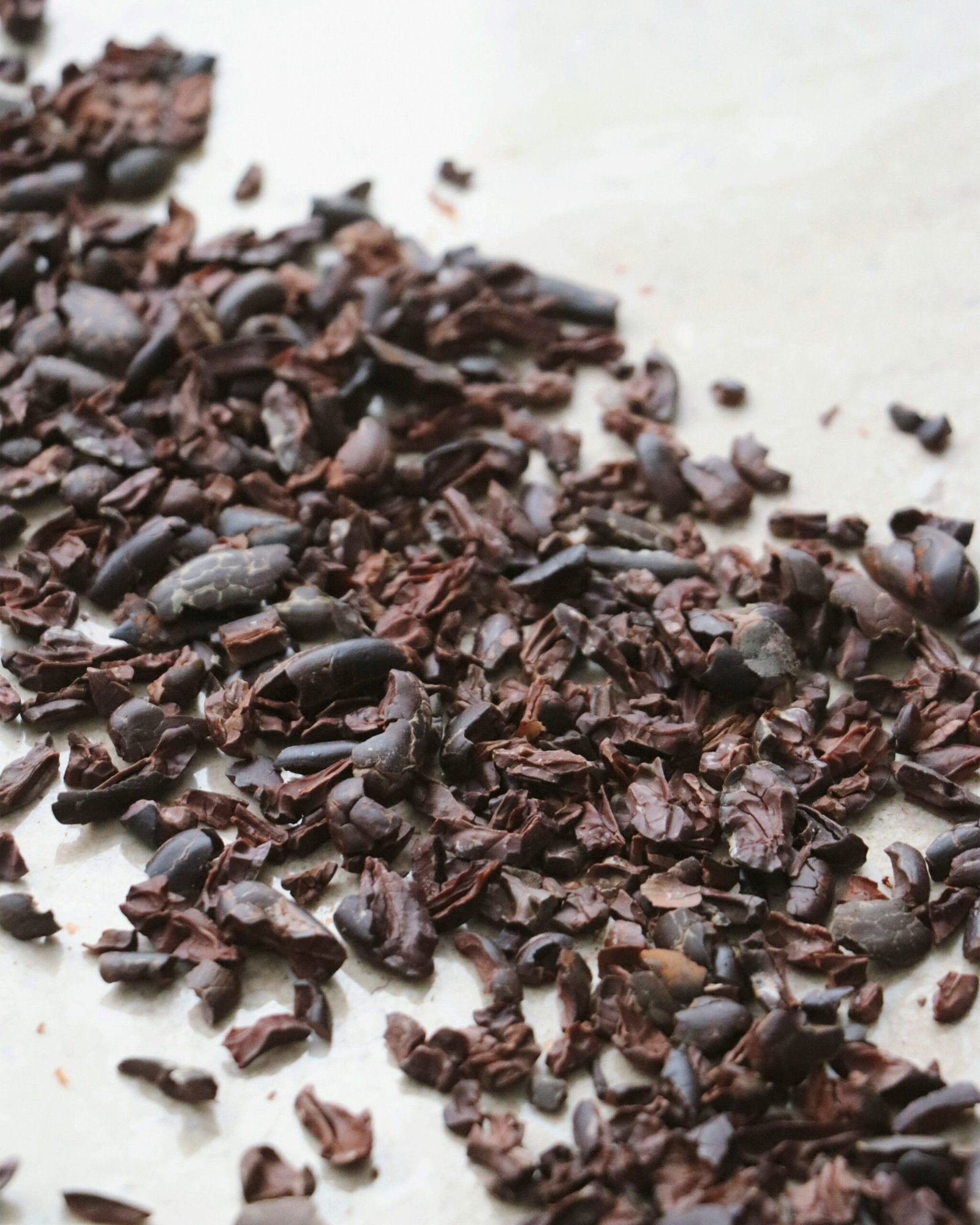 black and brown seeds on white ceramic plate